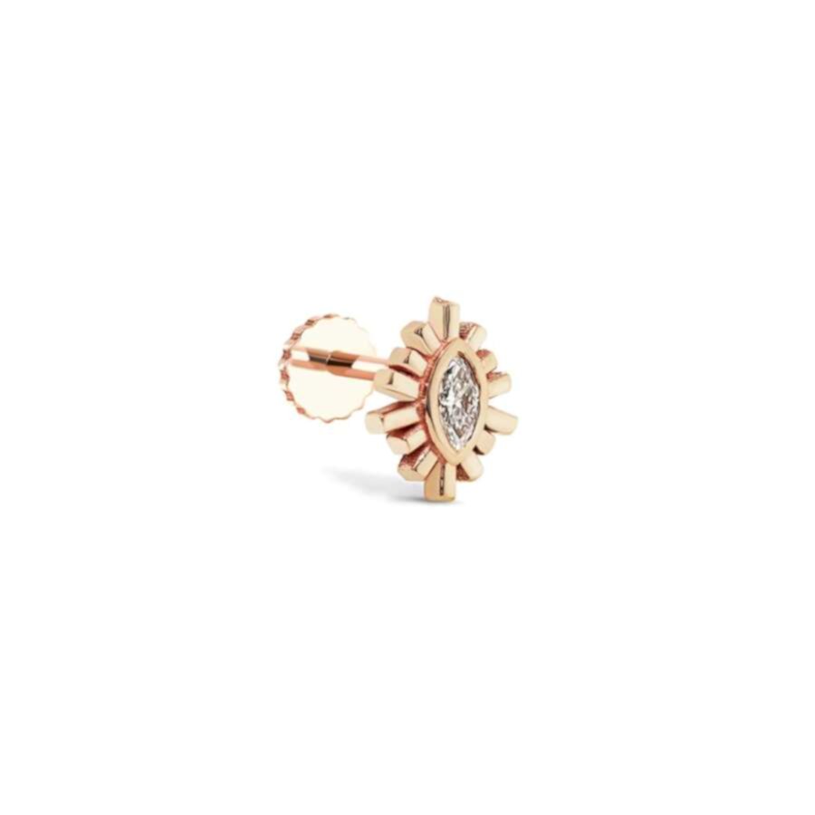 0.05 CT Pırlanta Piercing - Pırlanta Piercing