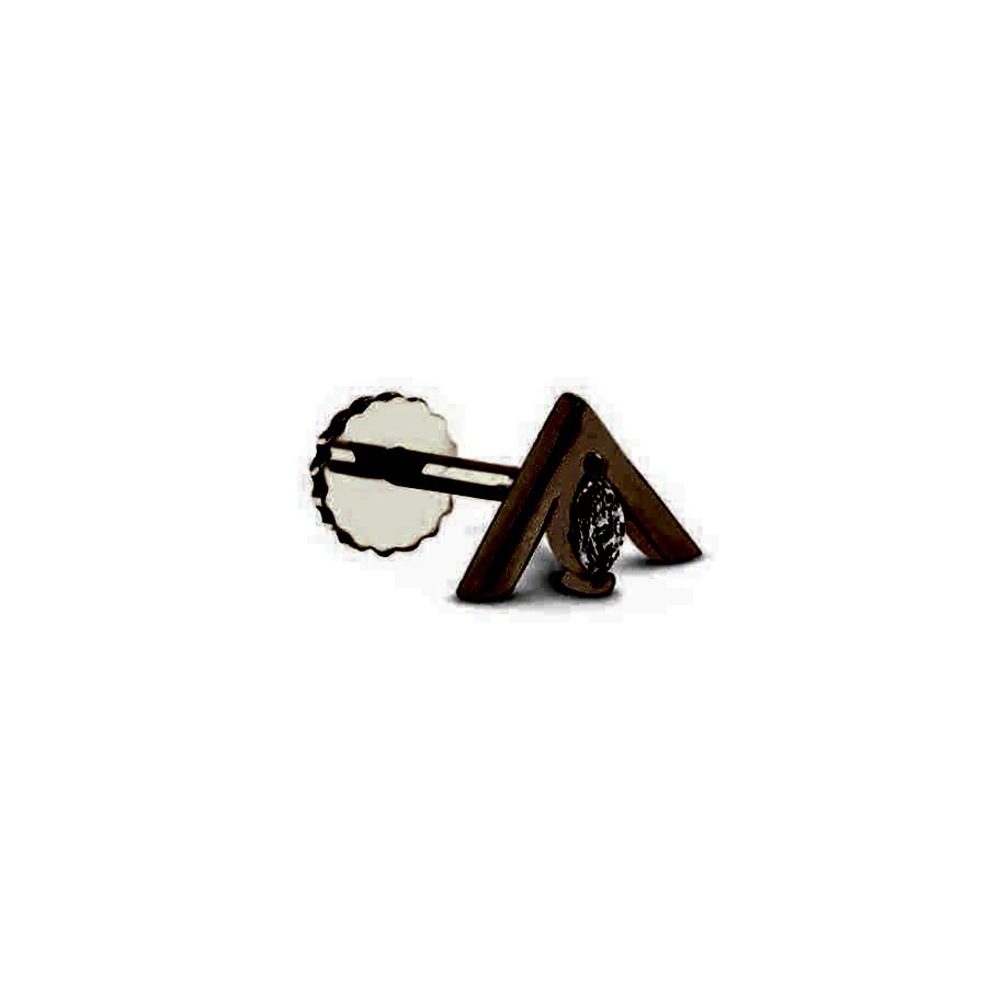 0.04 CT Pırlanta Piercing - Pırlanta Piercing