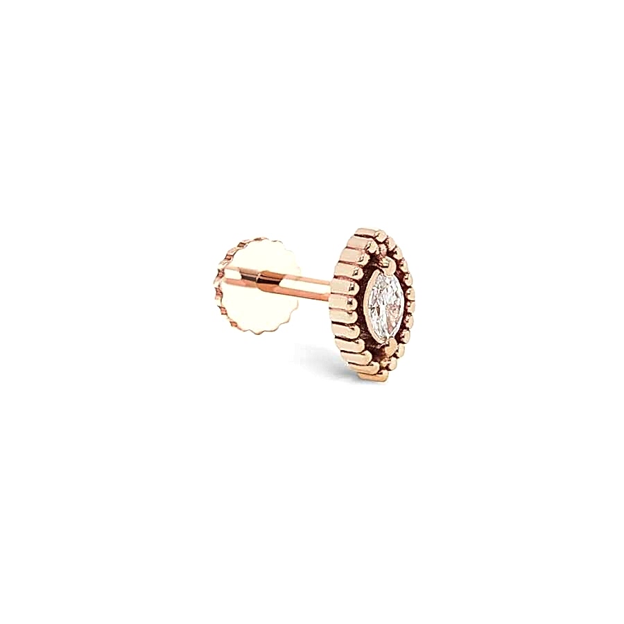 0.05 CT Pırlanta Piercing - Pırlanta Piercing
