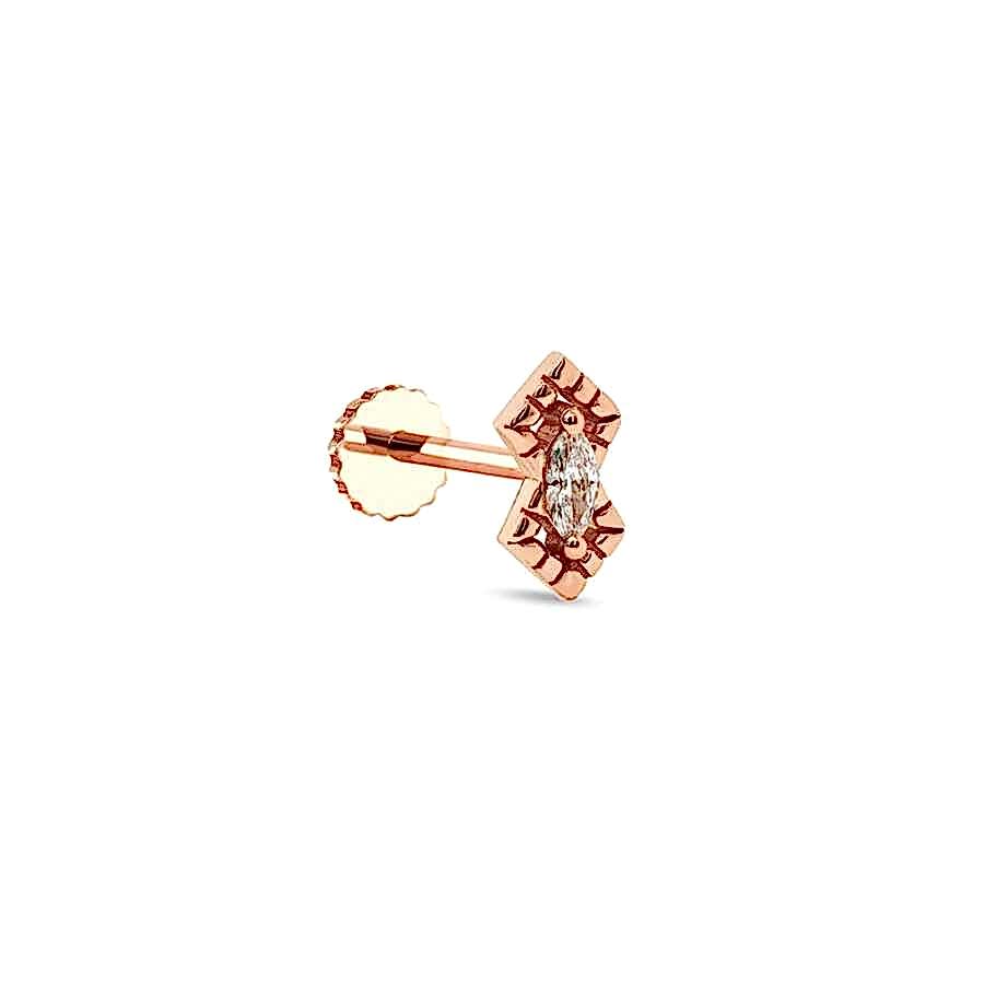 0.05 CT Pırlanta Piercing - Pırlanta Piercing