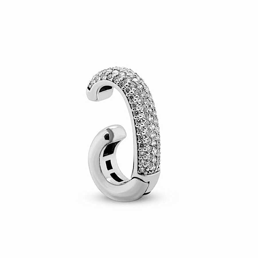 0,55 Karat Pırlanta Earcuff - Pırlanta Tasarım Küpeler