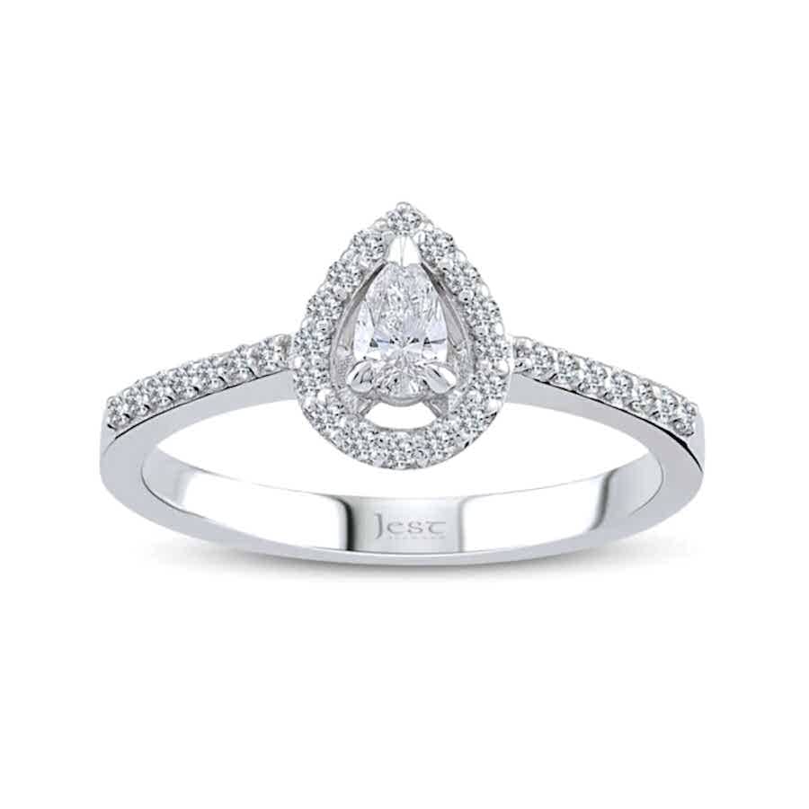 0,45 Ct Damla Helios Tektaş Pırlanta Yüzük - Pırlanta Yüzükler