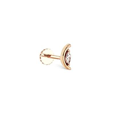 0.05 CT Pırlanta Piercing
